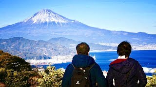 20180103日本平吟望台からの富士山＆駿河湾フェリー＆エスパルスドリームプラザ久能山東照宮断念 [upl. by Ettenaj741]