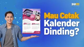 Cetak Kalender Dinding 2025 [upl. by Kcirdlek]