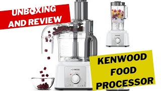 Kenwood Multipro Express FDP65 Allin1 System Food Processor Unboxing and Full review [upl. by Rissa826]