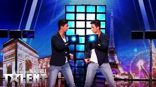 French Twins  Frances Got Talent 2016  Week 2 [upl. by Marteena]