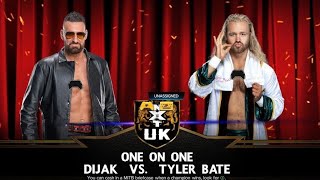 Dijak v Tyler Bate  NXT UK [upl. by Allicerp]