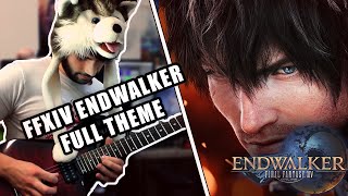 Final Fantasy XIV Endwalker Full Theme Footfalls on Guitar [upl. by Atilahs]