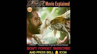 RRR FULL MOVIE EXPLAINED IN HINDI southmovie movieexplainedinhindi viralshort shorts rrr [upl. by Nilatak675]