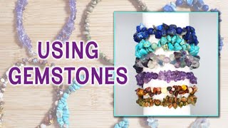 Creative Ways To Use Gemstone Chips amp Beads  Jewellery Making [upl. by Leong582]