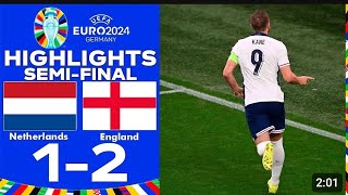 NETHERLANDS 12 ENGLAND  All Goals amp Highlights Semi Final Euro 2024 [upl. by Alejandro492]