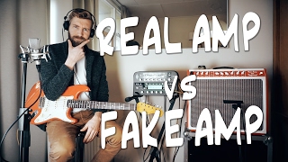 REAL amp vs FAKE amp  Kemper VS TUBE AMP [upl. by Ochs518]