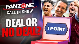 DEBATE Would You Take A Point NOW  Aston Villa vs Arsenal Special [upl. by Gustafson]