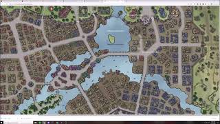 Creating a legend for my map  Tutorial 9  Making a city map in Inkarnate [upl. by Epoillac381]