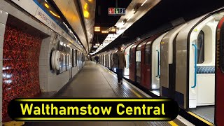 Tube Station Walthamstow Central  London 🇬🇧  Walkthrough 🚶 [upl. by Carmita693]