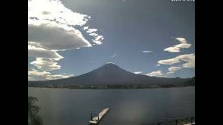 タイムラプスcam06 富士山ライブカメラ2024 09 河口湖北岸WebCam [upl. by Leihcim]