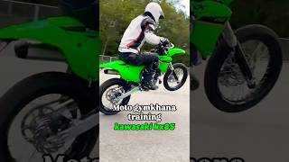 moto gymkhana コソ練 kawsaki kx85 [upl. by Tami136]