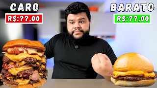 Smash Burger Caro vs Smash Burger Barato [upl. by Johnnie]