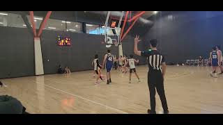 Champions Cup 2024  Elite 8  Under 17 Boys  Maribyrnong Sports Academy vs St Monicas College [upl. by Trix]