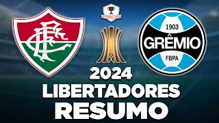 PÊNALTIS FLUMINENSE 4 0 x 0 2 GRÊMIO AO VIVO  LIBERTADORES 2024  OITAVAS DE FINAL  NARRAÇÃO [upl. by Arimak974]