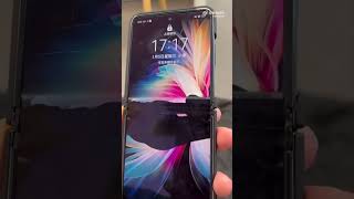 Huawei P50 Pocket Durability Test Screen Broken [upl. by Yslek]