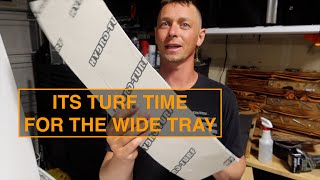 Installing Hydro Truf In The Wide Tray Part 13 [upl. by Amesari]