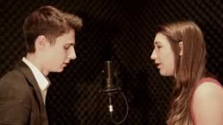 Say Something A Great Big World  Cover by Andrew Machum and Courtlyn Arsenault [upl. by Lehctim810]