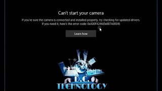 HOW TO FIX CAMERA ERROR 0xA00F4246 IN WINDOWS 10 [upl. by Drofnats]