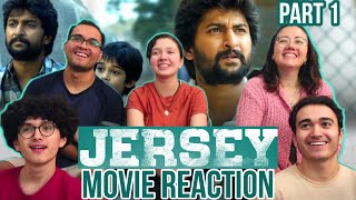 JERSEY Movie Reaction  Part 1  Nani  Shraddha Srinath  Sathyaraj  MaJeliv India [upl. by Gilford222]