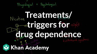 Treatments and triggers for drug dependence  Processing the Environment  MCAT  Khan Academy [upl. by Tibbitts]