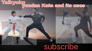 Taikyoku yondan full kata step by step tutorial and kata uses [upl. by Cleti714]