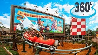 The Barnstormer at Magic Kingdom [upl. by Wylen307]