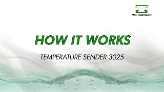 HOW IT WORKS  Temperature Sender 3025 [upl. by Alol550]