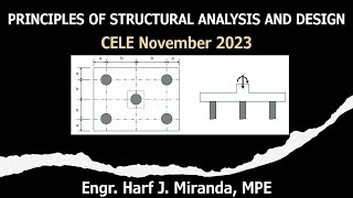 PSAD SITUATION 31 Pile Cap Subject to Combined Axial and Bending  CELE November 2023 [upl. by Enaillil]