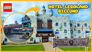 HOTEL LEGOLAND e LEGO CASTLE Billund Dinamarca Tour Completo [upl. by Hannahc734]