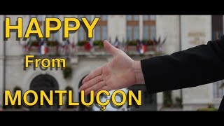 Pharrell Williams  HAPPY We are from MONTLUÇON [upl. by Dnomhcir]