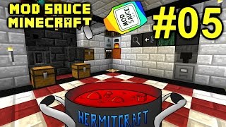 Minecraft Mod Sauce Ep 5  Got Power   HermitCraft Modded Minecraft [upl. by Akenaj]