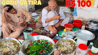 200Years Old Summer Eating Drink Recipe  Old Baba Gond Gateera Sharbat  Kp Food Diaries [upl. by Arait279]