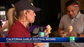 California Garlic Festival begins Heres what to know [upl. by Salamanca]