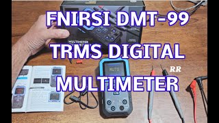 FNIRSI DMT99 Walkthrough Rechargeable TRMS Digital Multimeter 9999 Counts [upl. by Cohleen830]