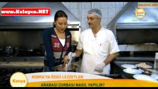 Lezzet Haritası 9 şubat 2014 Arabaşı çorbası yapılışı tarifi [upl. by Anoblav]