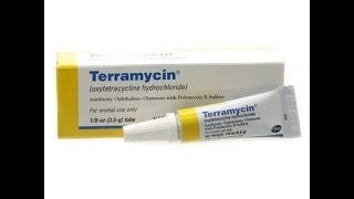 Terramycin Ophthalmic Ointment [upl. by Elleral]