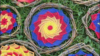 How to make a spiral dreamcatcher  DIY Tutorial [upl. by Odelinda737]