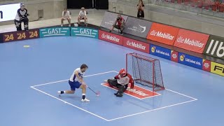 SUI vs FIN  Highlights and Penalty Shootout  EURO FLOORBALL TOUR 2024 [upl. by Nwahsek]