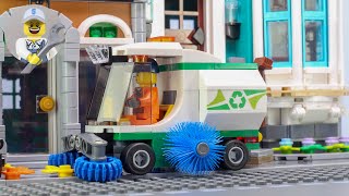 Lego City 60249 Street Sweeper  Kehrmaschine speed build  stop motion [upl. by Solange]