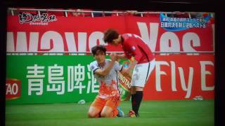 ACL 浦和 vs 済州 乱闘（Urawa Red Diamonds JPN vs Jeju United FC KOR） [upl. by Olegnaid]