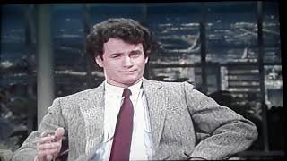 Tom Hanks 1st Carson show Bosom Buddies era [upl. by Aneetak766]