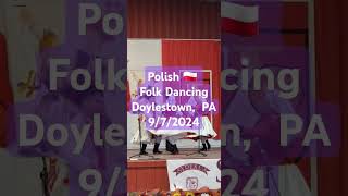 Polish 🇵🇱 Folk Dancing Festival Doylestown PA 972024 folkdance taniecludowy poland polka [upl. by Verge952]