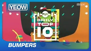 MYX  MYX Daily Top 10 bumpers 04OCT 2024 [upl. by Notsag339]