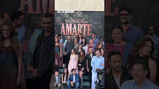 El elenco de El Precio de Amarte la nueva telenovela de Carmen Armendáriz [upl. by Helsa]