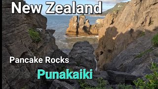 Pancake Rocks Punakaiki New Zealand 2023 [upl. by Kassel]