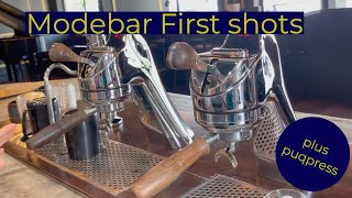 Modbar espresso machine overview [upl. by Nwahsiek]