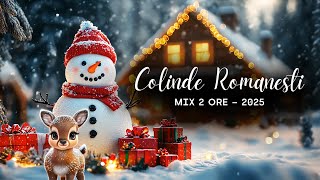 2 ORE Colinde de Craciun 2025 ☃️❤️ Colinde Romanesti Colaj 2025 [upl. by Anaiek]