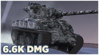 M4A1 Revalorisé • 66K DMG • 7 KILLS • WoT Blitz [upl. by Mirna]