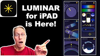Luminar Goes MOBILE iPad App FIRST LOOK [upl. by Noslen336]