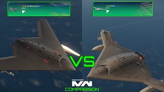 X47B Drone VS S70 OkhotnikB Drone  Modern Warships [upl. by Ellersick]